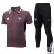 Conjunto Polo del Manchester United 25-26 Marron