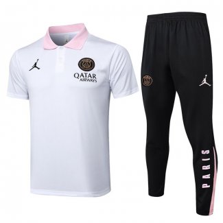 Conjunto Polo del Paris Saint-Germain Jordan 24-25 Blanco
