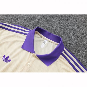 Conjunto Polo del Real Madrid 25-26 Amarillo