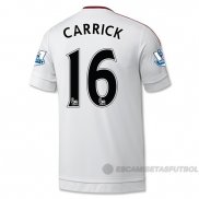 Camiseta Jugador del Manchester United Carrick 2ª Equipacion 201
