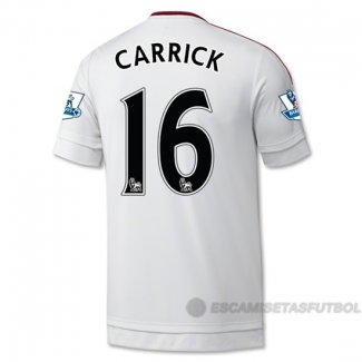 Camiseta Jugador del Manchester United Carrick 2ª Equipacion 201