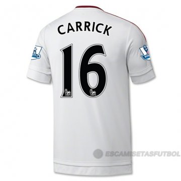 Camiseta Jugador del Manchester United Carrick 2ª Equipacion 201