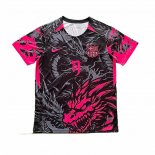 Tailandia Camiseta Barcelona Dragon 25-26 Negro Rojo