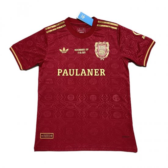 Tailandia Camiseta Bayern Munich 125 Aniversario 2024 Rojo - Haga un click en la imagen para cerrar
