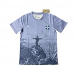 Tailandia Camiseta Brasil Jesus 2025-26 Gris