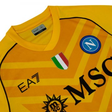 Tailandia Camiseta Napoli Portero 23-24 Amarillo
