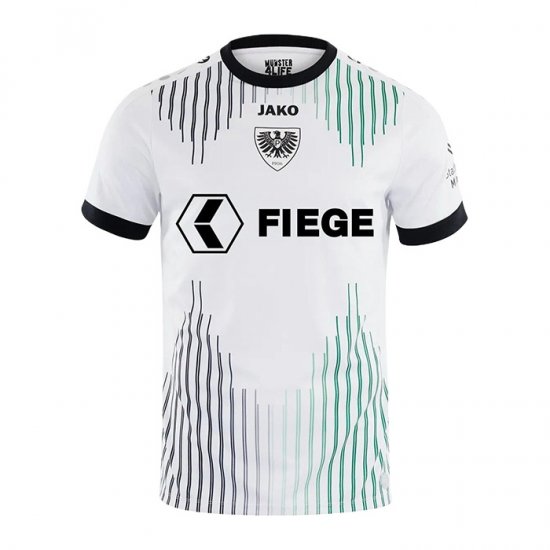 Tailandia Camiseta Preussen Munster 2ª 25-26 - Haga un click en la imagen para cerrar