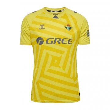 Tailandia Camiseta Real Betis Portero 25-26 Amarillo