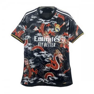 Tailandia Camiseta Real Madrid Dragon 24-25 Negro