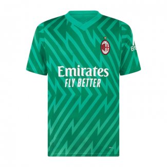 Camiseta AC Milan Portero 23-24 Verde