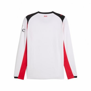 Camiseta AC Milan 2ª Manga Larga 25-26