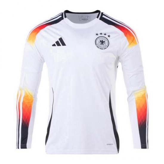 Camiseta Alemania 1ª Manga Larga 2024 - Haga un click en la imagen para cerrar