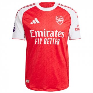 Camiseta Arsenal 1ª Authentic 25-26