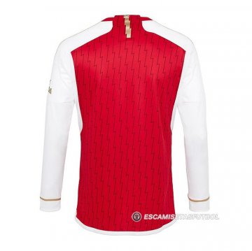 Camiseta Arsenal 1ª Manga Larga 23-24