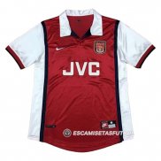 Camiseta Arsenal 1ª Retro 1998