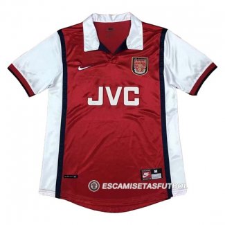 Camiseta Arsenal 1ª Retro 1998