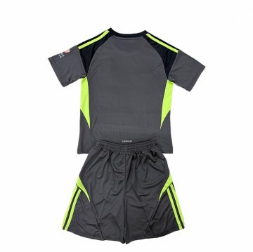 Camiseta Aston Villa Portero Nino 25-26 Negro