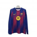 Camiseta Barcelona 1ª Manga Larga 25-26