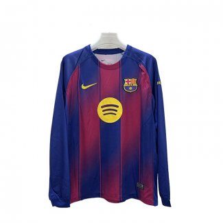 Camiseta Barcelona 1ª Manga Larga 25-26