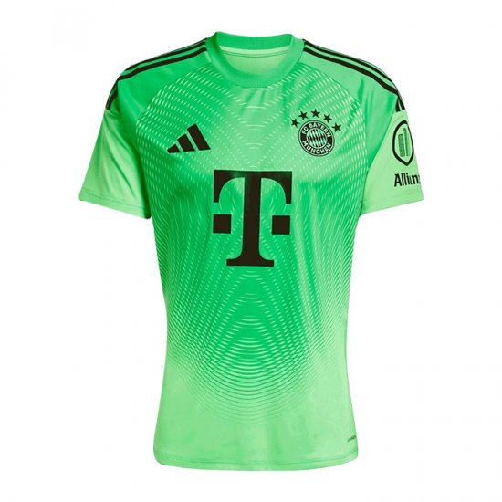 Camiseta Bayern Munich Portero 25-26 Verde - Haga un click en la imagen para cerrar