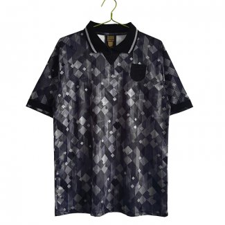 Camiseta Inglaterra Retro 1990 Negro