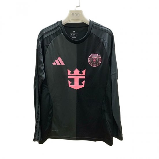 Camiseta Inter Miami 2ª Manga Larga 2025 - Haga un click en la imagen para cerrar