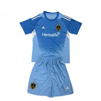 Camiseta Los Angeles Galaxy Portero Nino 2025 Azul