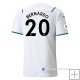 Camiseta Manchester City Jugador Bernardo Segunda 21-22