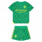 Camiseta Manchester City Portero Nino 23-24 Verde