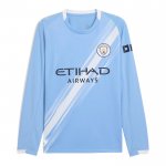 Camiseta Manchester City 1ª Manga Larga 25-26
