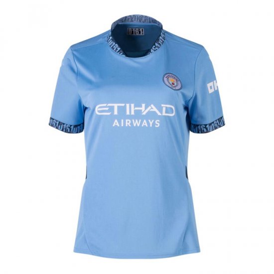 Camiseta Manchester City 1ª Mujer 24-25 - Haga un click en la imagen para cerrar