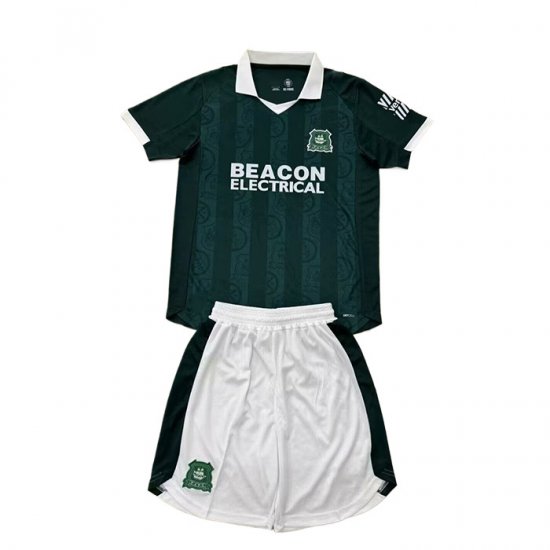 Camiseta Plymouth Argyle 1ª Nino 25-26 - Haga un click en la imagen para cerrar