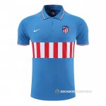 Camiseta Polo del Atletico Madrid 2022-23 Azul