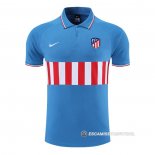 Camiseta Polo del Atletico Madrid 2022-23 Azul