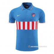 Camiseta Polo del Atletico Madrid 2022-23 Azul