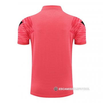 Camiseta Polo del Atletico Madrid 22-23 Rosa