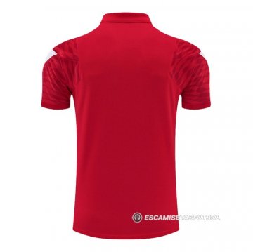 Camiseta Polo del Barcelona 22-23 Rojo