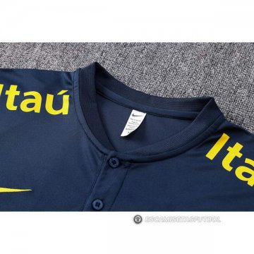 Camiseta Polo del Brasil 2022-2023 Azul