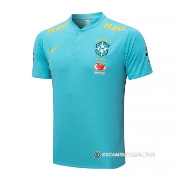 Camiseta Polo del Brasil 22-23 Azul