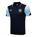 Camiseta Polo del Manchester City 2021-22 Azul