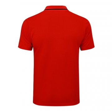 Camiseta Polo del Manchester United 25-26 Rojo