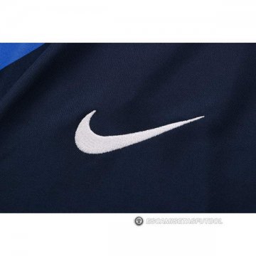 Camiseta Polo del Paises Bajos 22-23 Azul