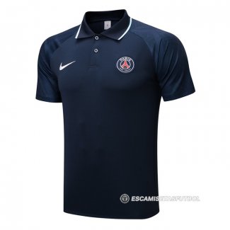 Camiseta Polo del Paris Saint-Germain 22-23 Azul Marino
