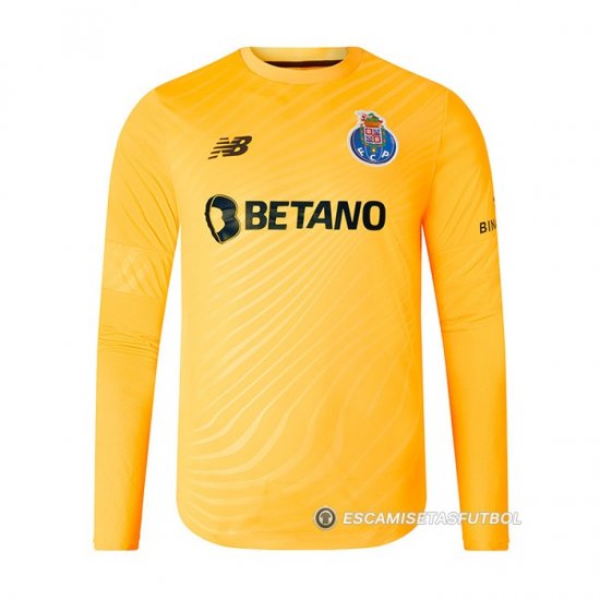 Camiseta Porto Portero 1ª Manga Larga 22-23 - Haga un click en la imagen para cerrar