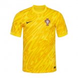 Camiseta Portugal Portero 2024 Amarillo