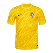 Camiseta Portugal Portero 2024 Amarillo