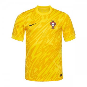 Camiseta Portugal Portero 2024 Amarillo