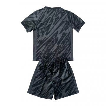Camiseta Portugal Portero Nino 2024 Negro