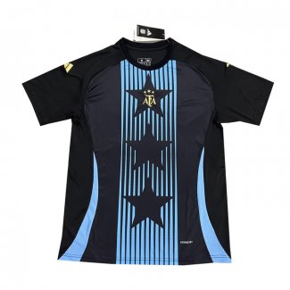 Camiseta Pre Partido del Argentina 2024 Negro