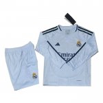 Camiseta Real Madrid 1ª Manga Larga Nino 24-25